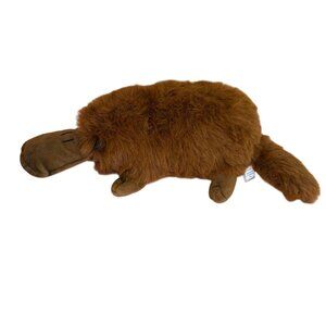 VTG Realistic Sugarloaf Creations Brown Platypus Plush Stuffed Animal 18"  Toy